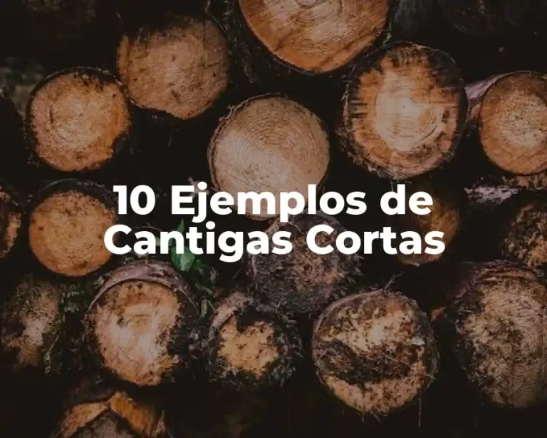 10 Ejemplos de Cantigas Cortas