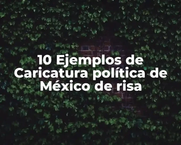 10 Ejemplos de Caricatura política de México de risa