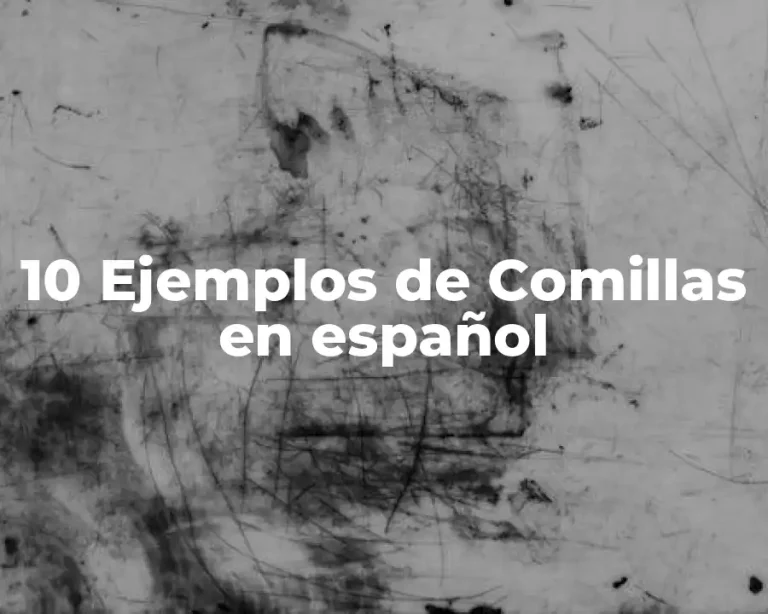 10 Ejemplos de Comillas en español