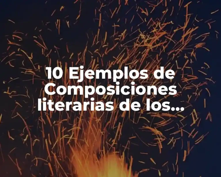 10 Ejemplos de Composiciones literarias de los símbolos patrios