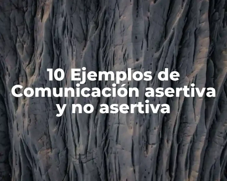 10 Ejemplos de Comunicación asertiva y no asertiva