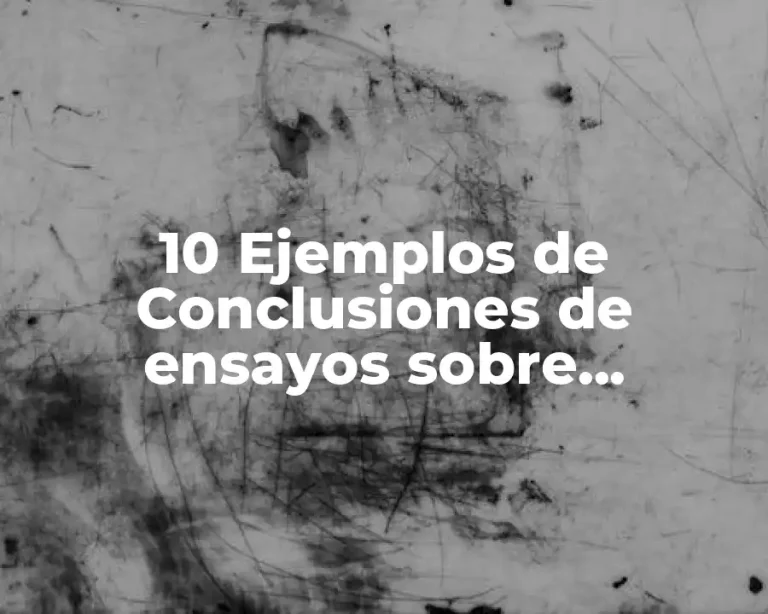 10 Ejemplos de Conclusiones de ensayos sobre sindicatos