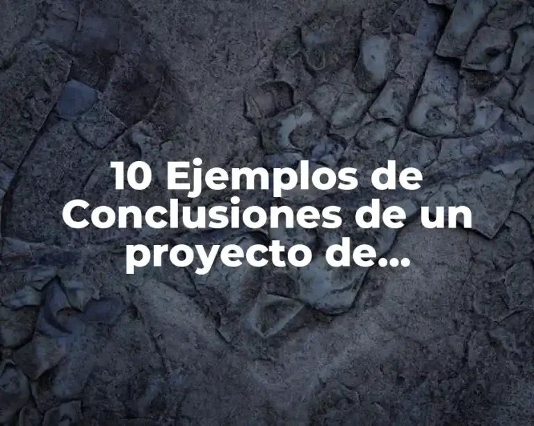 10 Ejemplos de Conclusiones de un proyecto de investigación de Acapulco