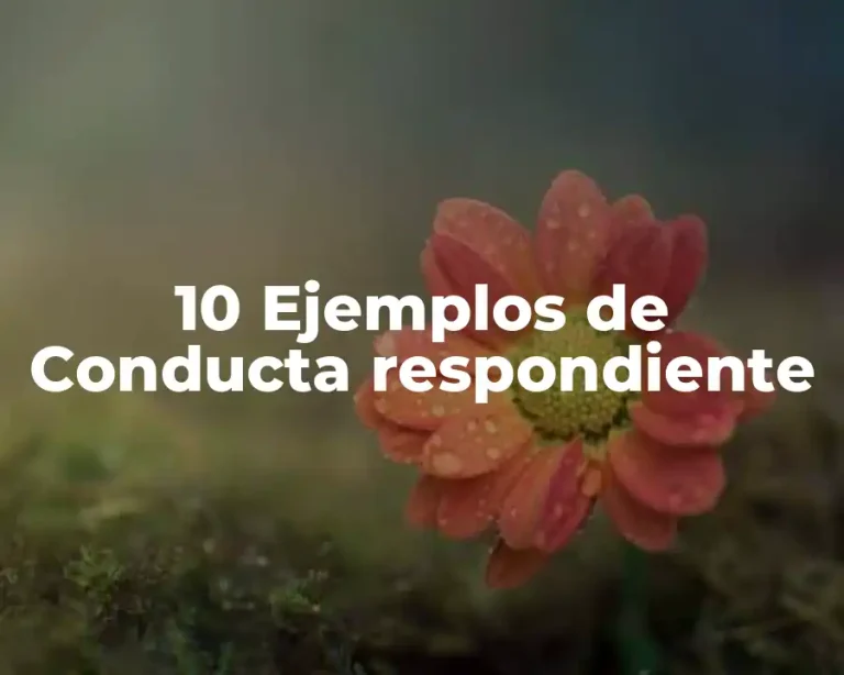10 Ejemplos de Conducta respondiente