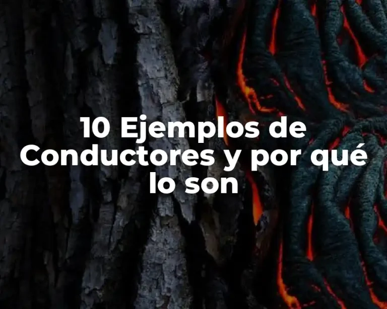 10 Ejemplos de Conductores y por qué lo son
