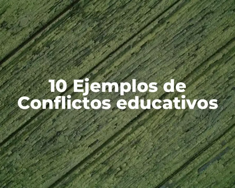 10 Ejemplos de Conflictos educativos