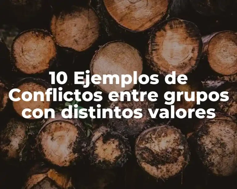 10 Ejemplos de Conflictos entre grupos con distintos valores