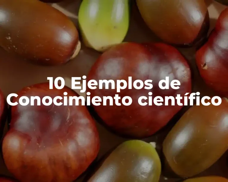 10 Ejemplos de Conocimiento científico