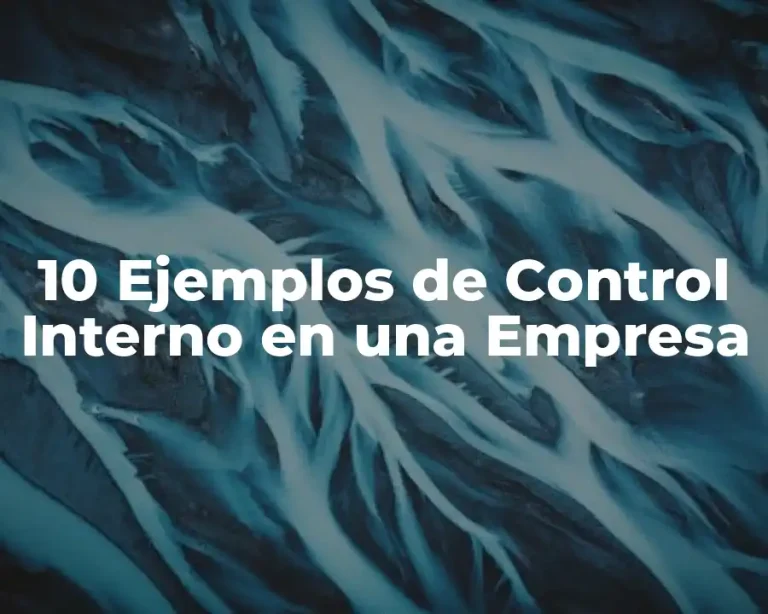 10 Ejemplos de Control Interno en una Empresa