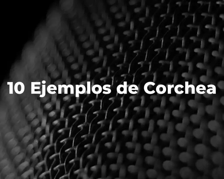 10 Ejemplos de Corchea