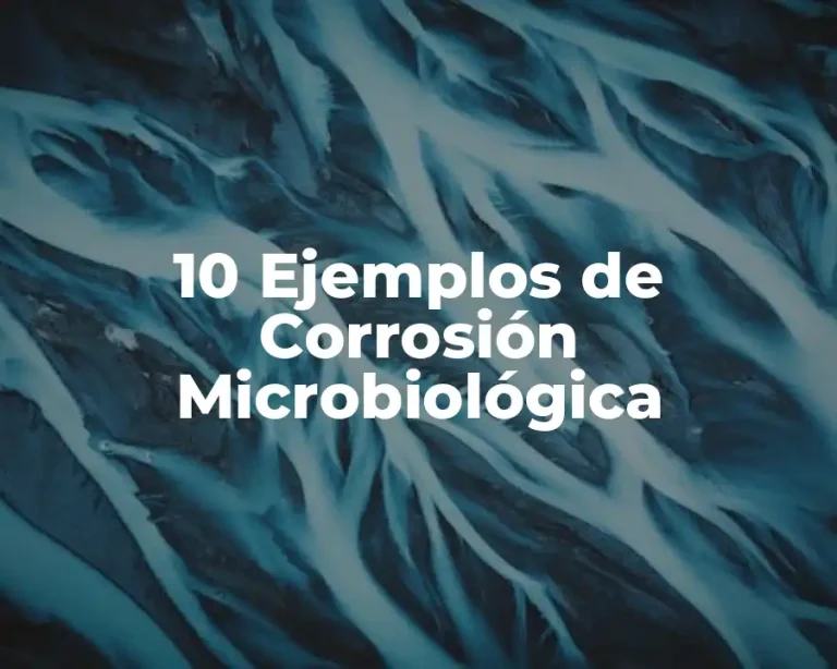 10 Ejemplos de Corrosión Microbiológica