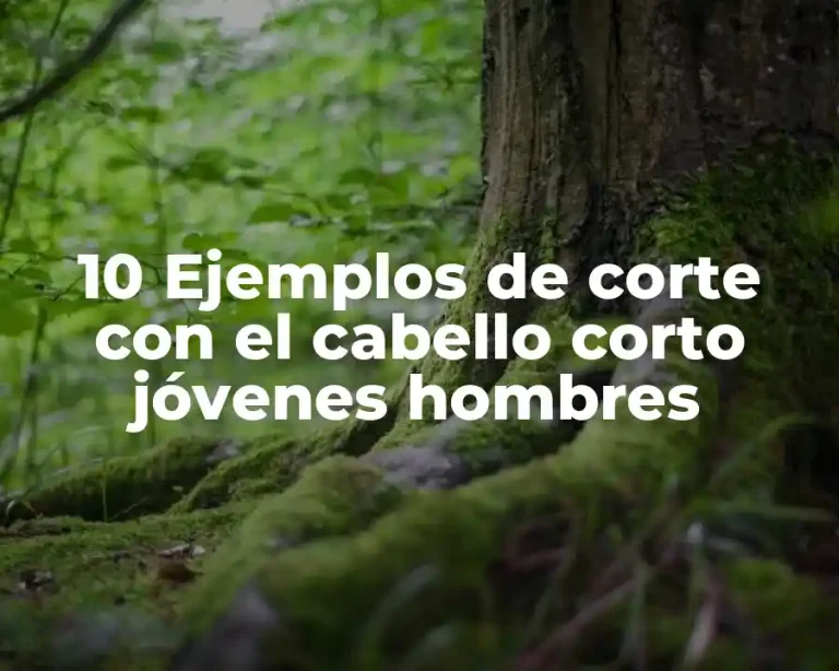 10 Ejemplos de corte con el cabello corto jóvenes hombres