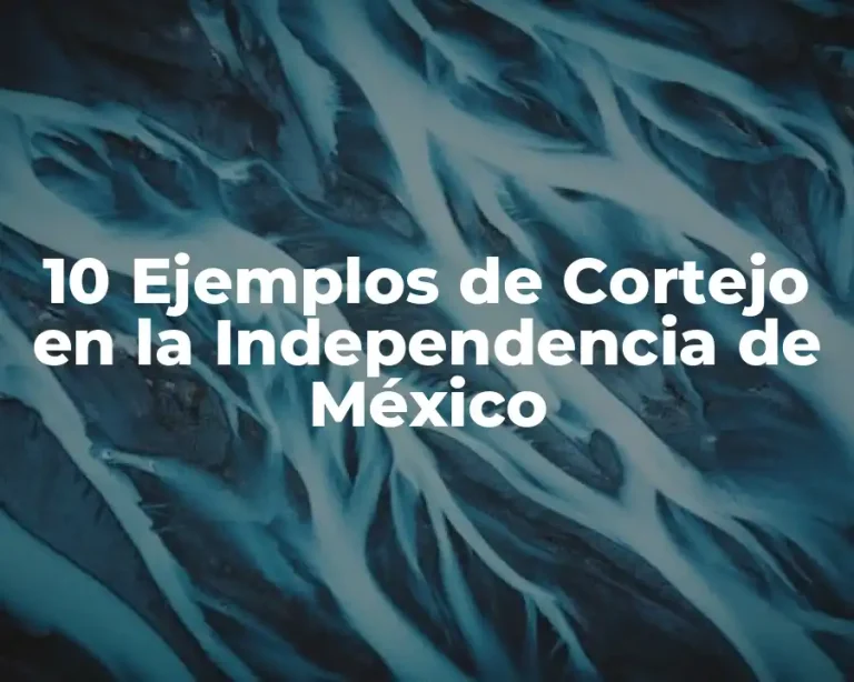 10 Ejemplos de Cortejo en la Independencia de México