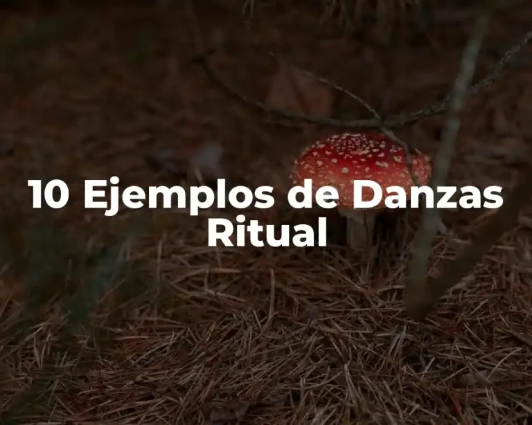 10 Ejemplos de Danzas Ritual