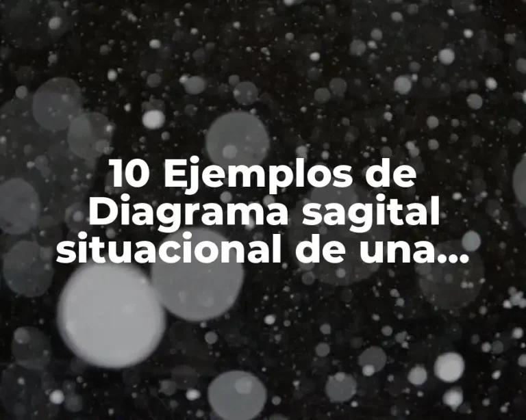 10 Ejemplos de Diagrama sagital situacional de una función