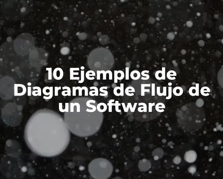 10 Ejemplos de Diagramas de Flujo de un Software