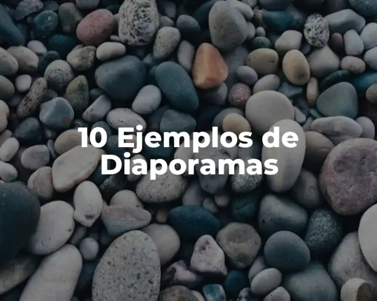 10 Ejemplos de Diaporamas