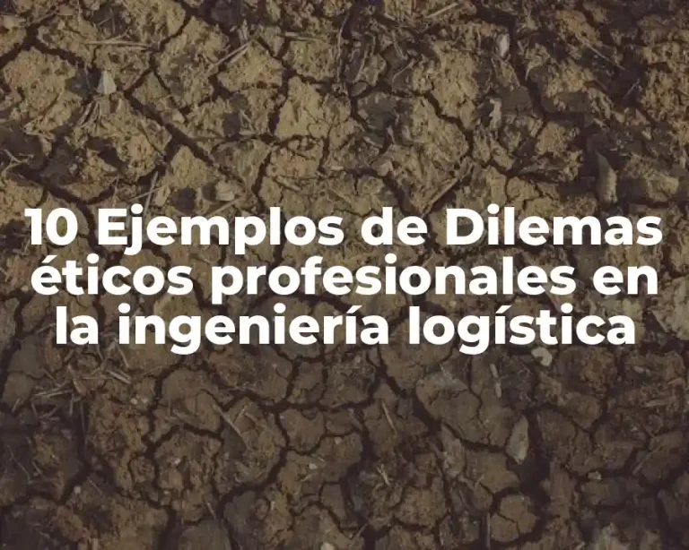 10 Ejemplos de Dilemas éticos profesionales en la ingeniería logística