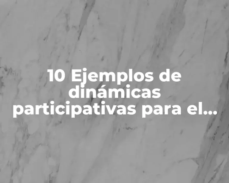 10 Ejemplos de dinámicas participativas para el final de una exposición