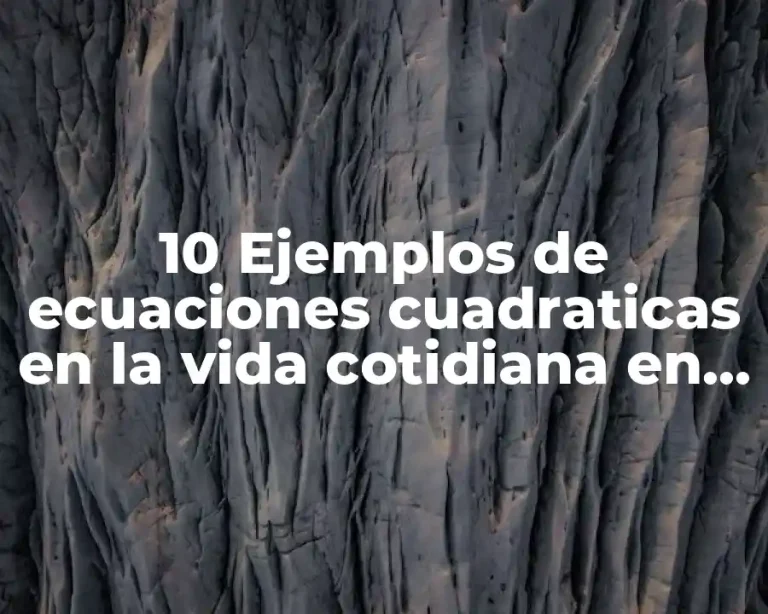 10 Ejemplos de ecuaciones cuadraticas en la vida cotidiana en el beisbol