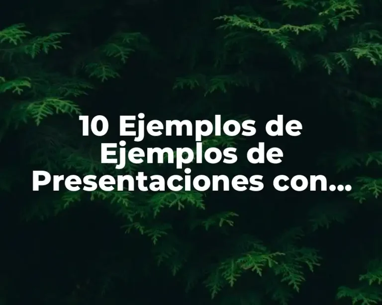 10 Ejemplos de Ejemplos de Presentaciones con Genially