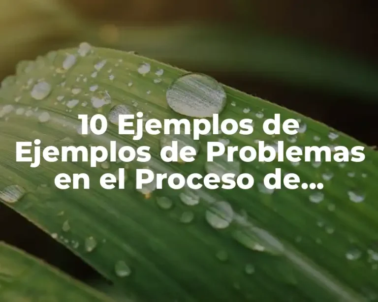 10 Ejemplos de Ejemplos de Problemas en el Proceso de Enseñanza y Aprendizaje