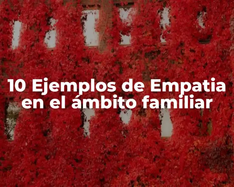 10 Ejemplos de Empatia en el ámbito familiar