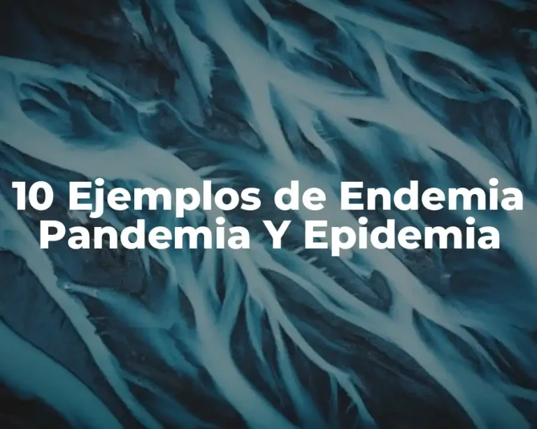 10 Ejemplos de Endemia Pandemia Y Epidemia