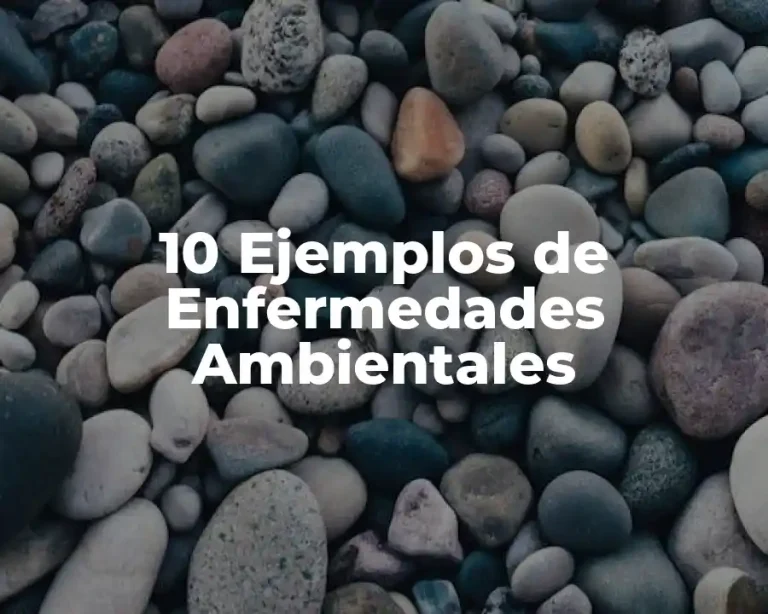 10 Ejemplos de Enfermedades Ambientales
