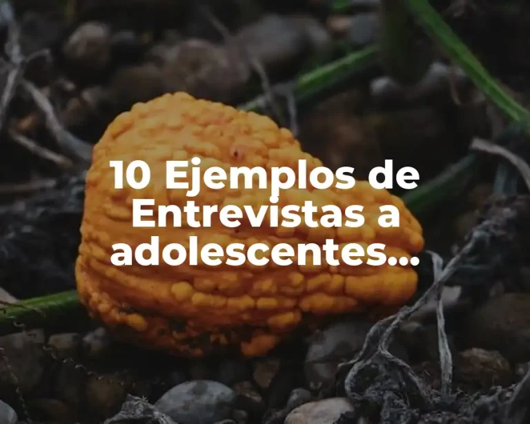 10 Ejemplos de Entrevistas a adolescentes embarazadas para investigación