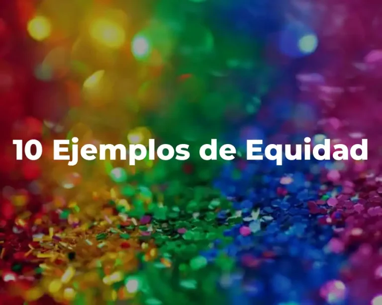 10 Ejemplos de Equidad