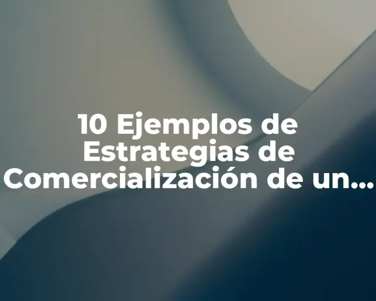 10 Ejemplos de Estrategias de Comercialización de un Producto