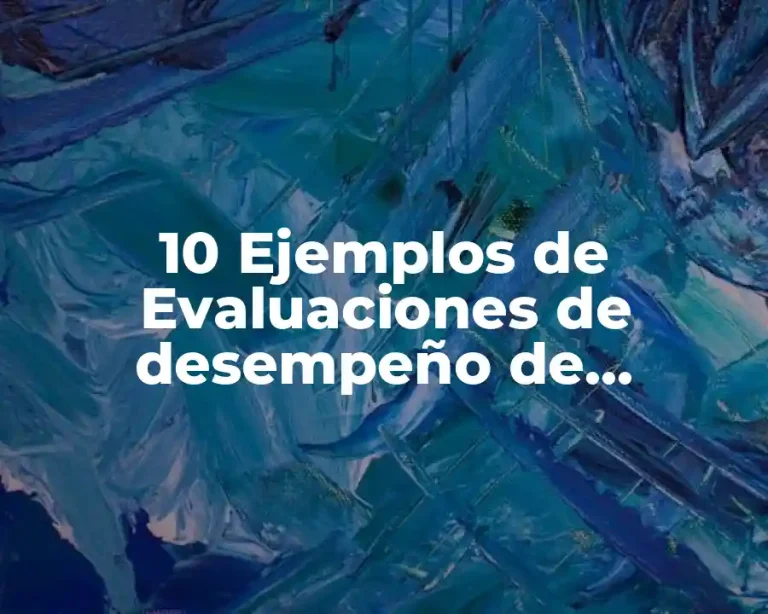 10 Ejemplos de Evaluaciones de desempeño de monitorista GPS