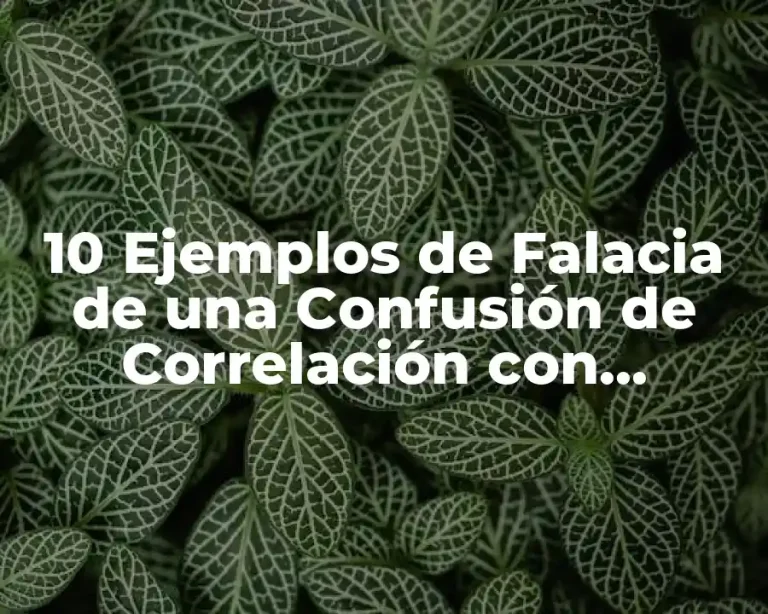 10 Ejemplos de Falacia de una Confusión de Correlación con Causalidad