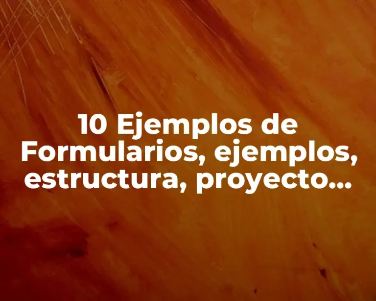 10 Ejemplos de Formularios, ejemplos, estructura, proyecto MVC