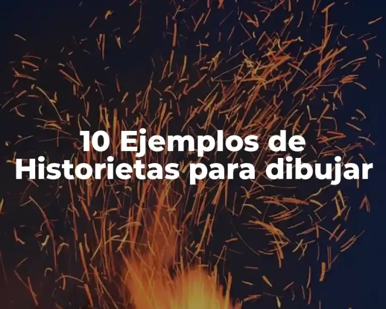 10 Ejemplos de Historietas para dibujar