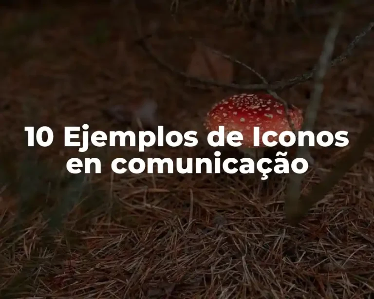 10 Ejemplos de Iconos en comunicação