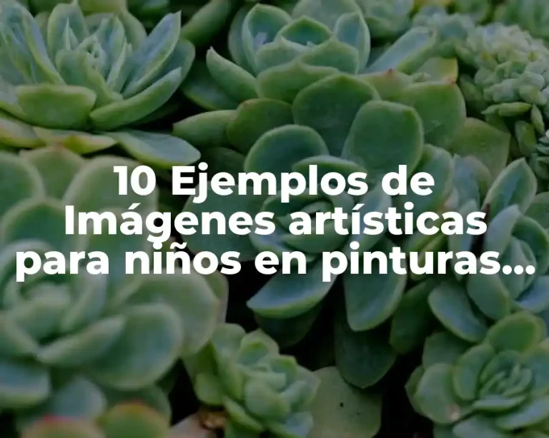 10 Ejemplos de Imágenes artísticas para niños en pinturas negras