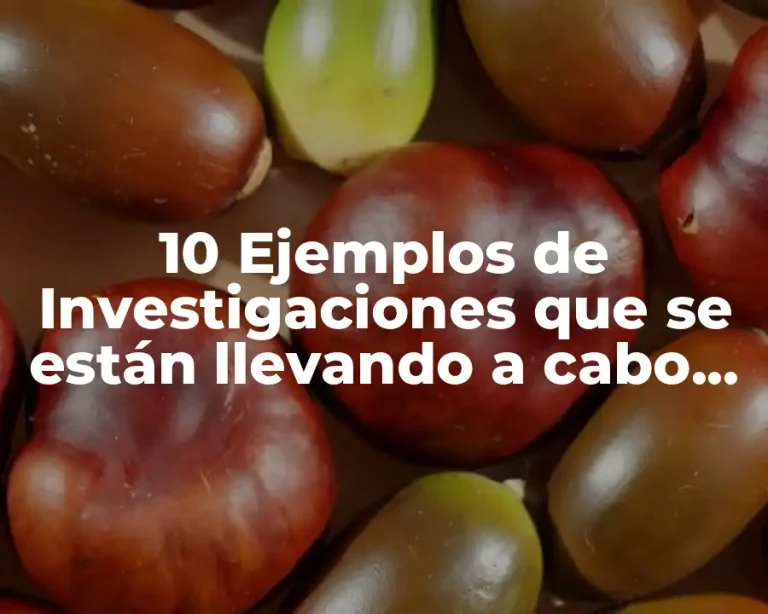 10 Ejemplos de Investigaciones que se están llevando a cabo en México, Definición, Diferencias y para que sirve
