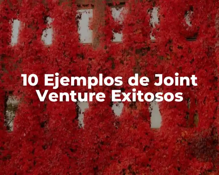 10 Ejemplos de Joint Venture Exitosos