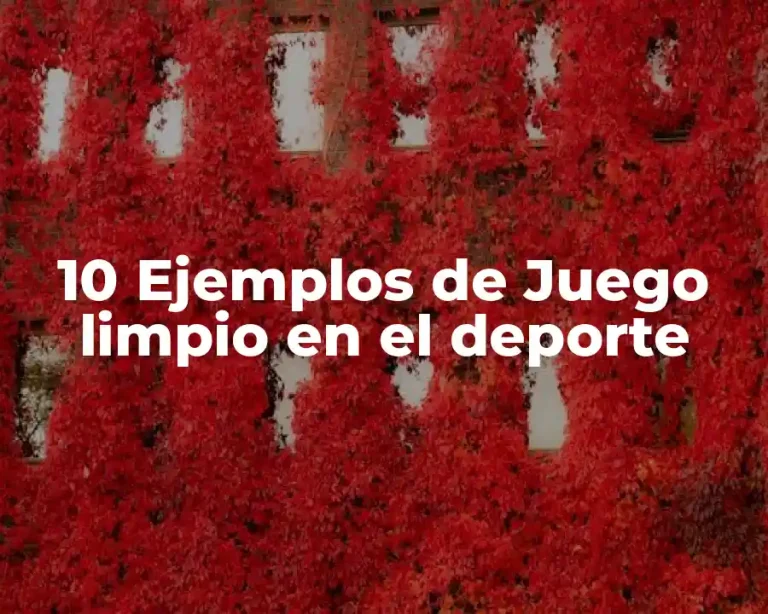 10 Ejemplos de Juego limpio en el deporte