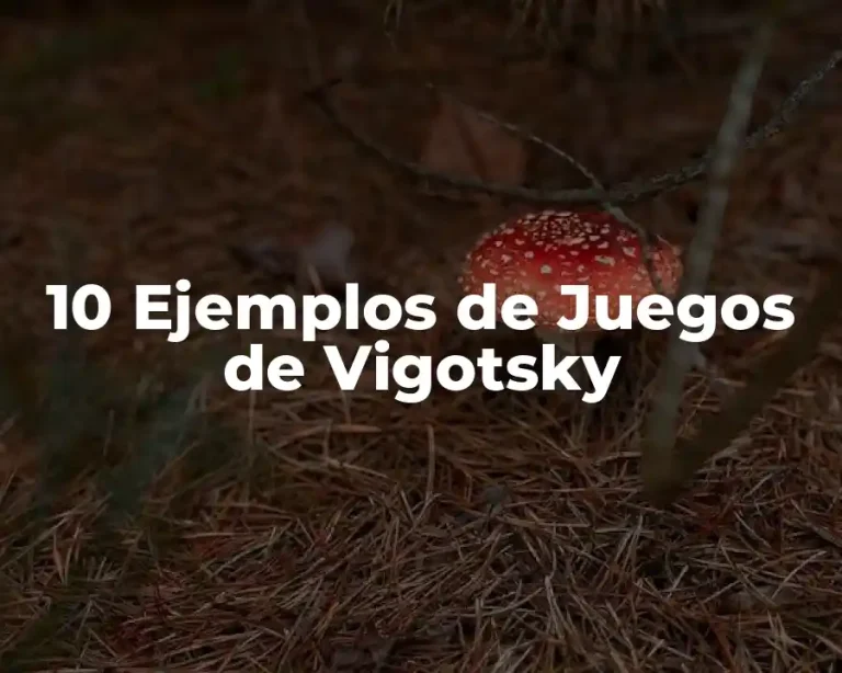 10 Ejemplos de Juegos de Vigotsky
