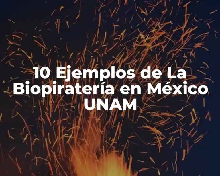 10 Ejemplos de La Biopiratería en México UNAM