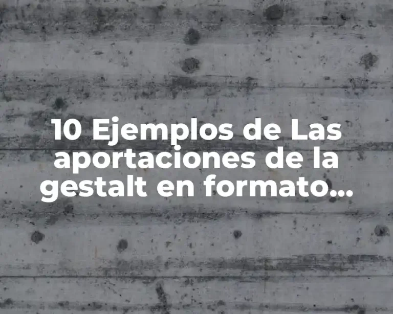 10 Ejemplos de Las aportaciones de la gestalt en formato Prezi