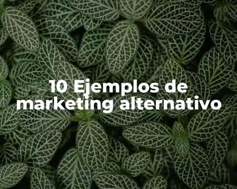 10 Ejemplos de marketing alternativo