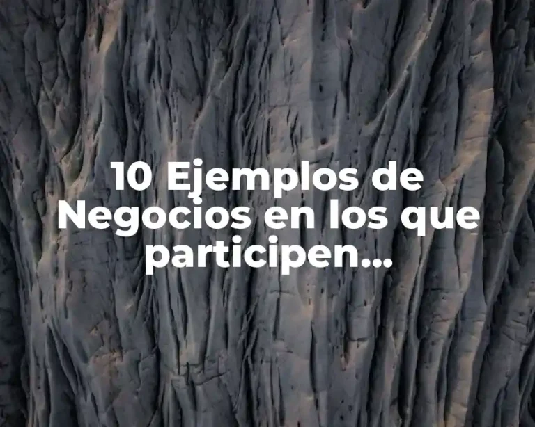 10 Ejemplos de Negocios en los que participen principalmente la enfermera