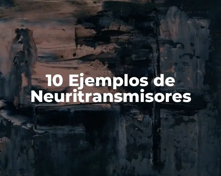 10 Ejemplos de Neuritransmisores