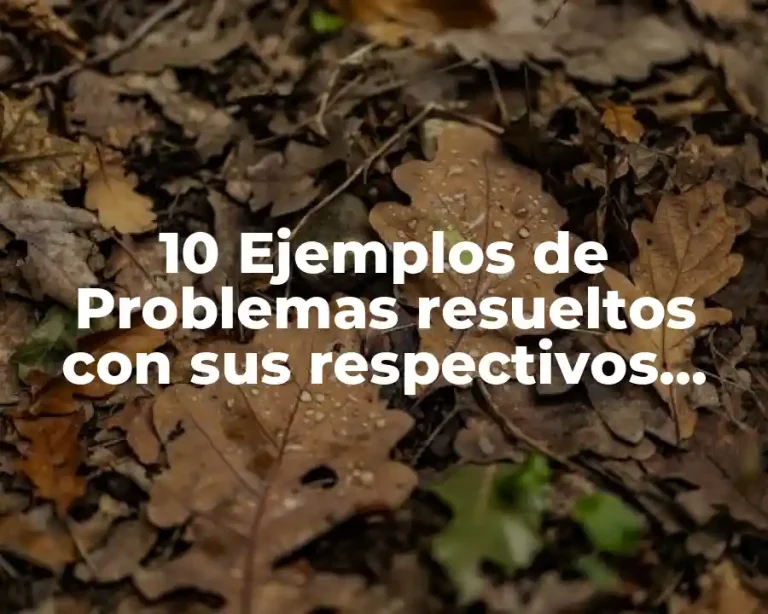 10 Ejemplos de Problemas resueltos con sus respectivos diagramas de secundaria