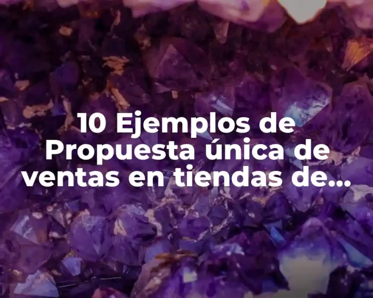 10 Ejemplos de Propuesta única de ventas en tiendas de tecnología