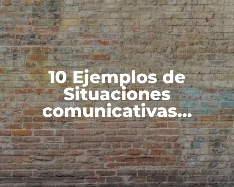 10 Ejemplos de Situaciones comunicativas referente a las funciones de la lengua